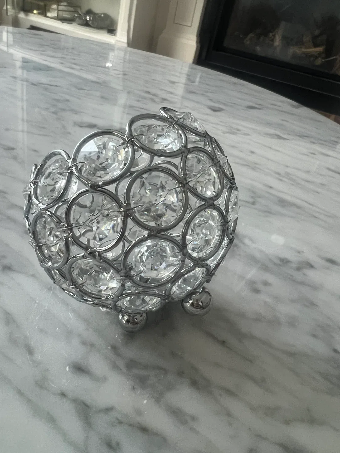 Crystal Tealight Holders - Set of 6 image indicator(2)