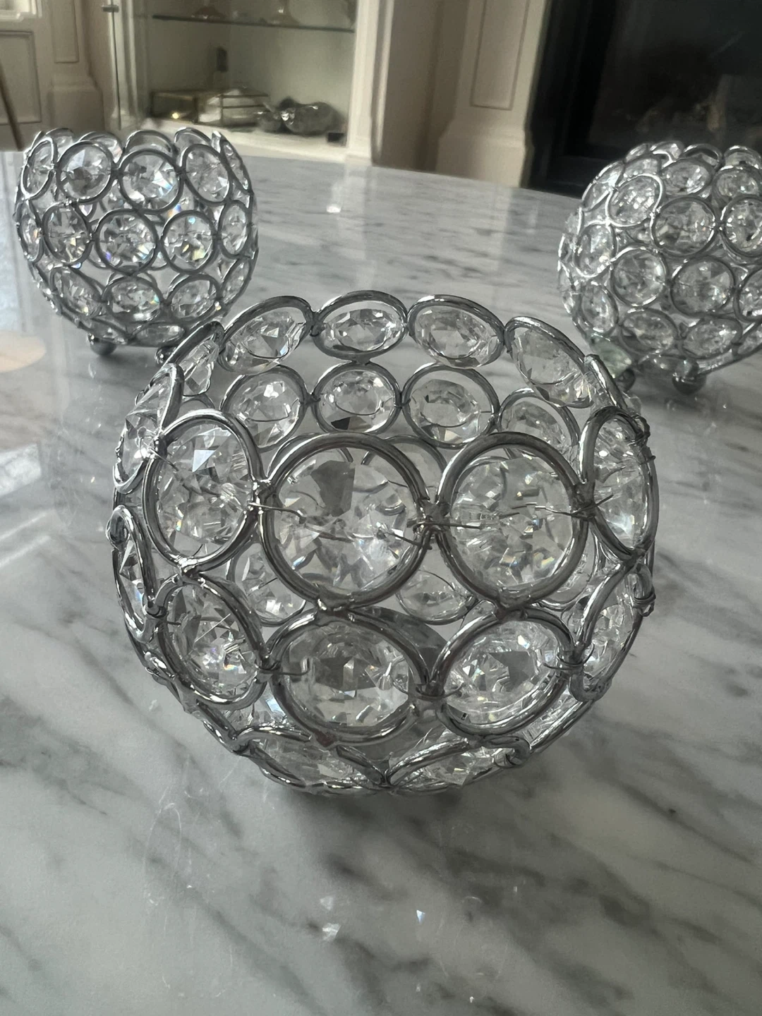 Crystal Tealight Holders - Set of 6 - photo 5