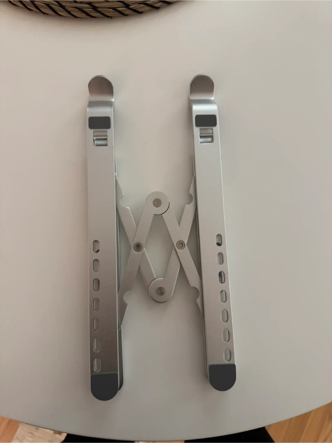 Silver Laptop Stand