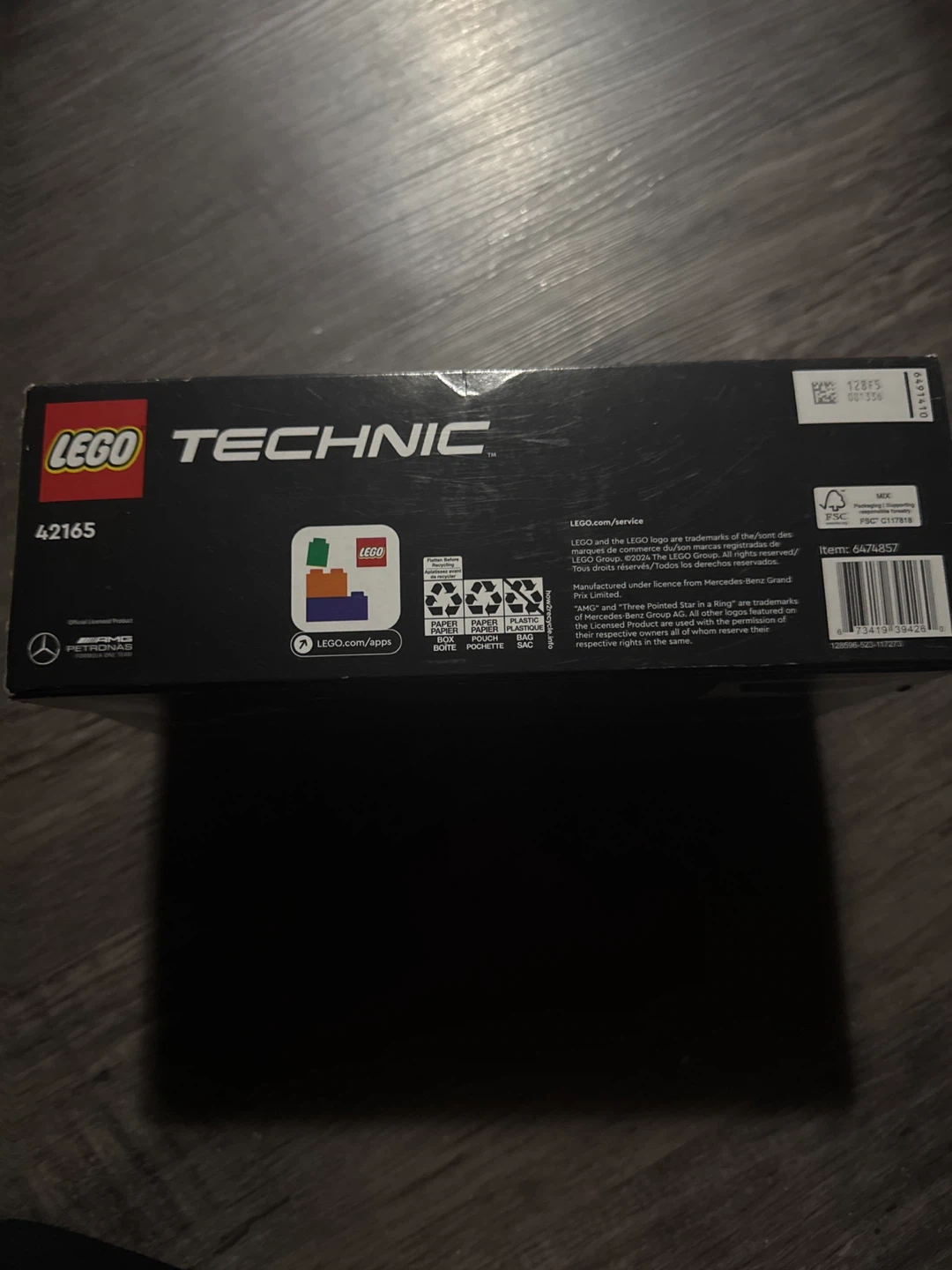 LEGO Technic 42165 Mercedes-AMG F1 W14 E Performance - photo 3