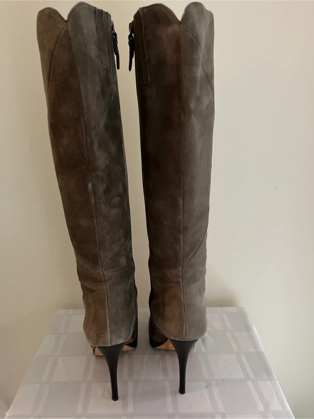 Via Spiega genuine Suede Knee High Boots image indicator(3)