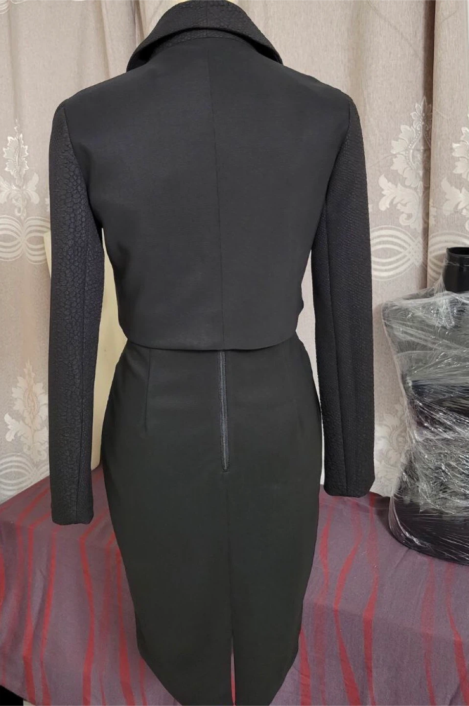 Black Dress and Jacket Set - photo 4