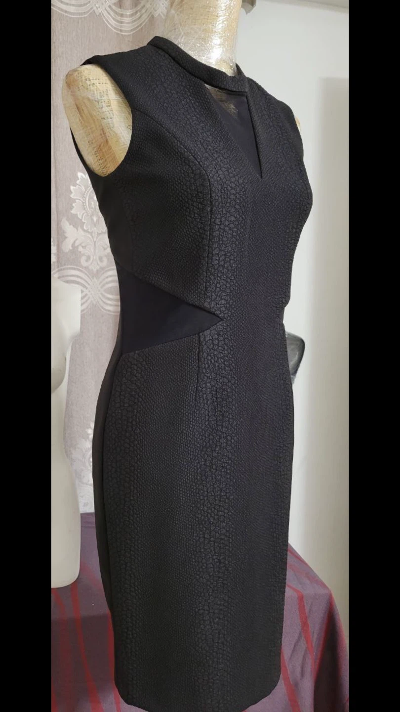 Black Dress and Jacket Set