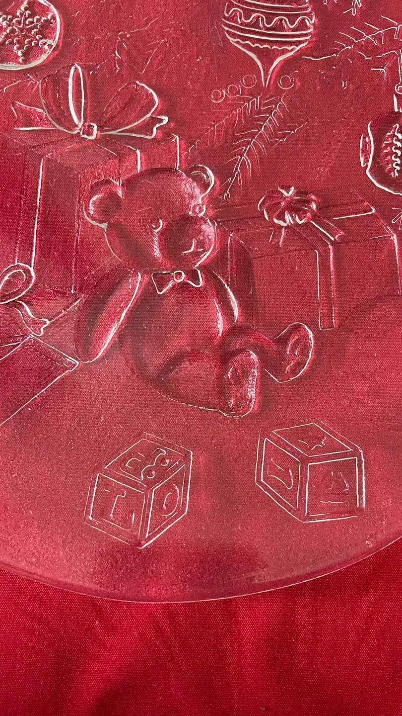 1980’s Vintage Libbey 13” Holiday Serving Platter #clearout image indicator(8)