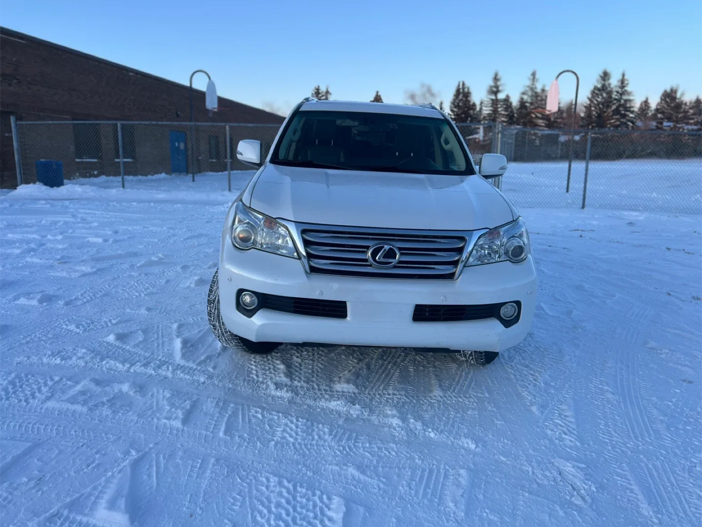 White Lexus GX 460 SUV image indicator(3)