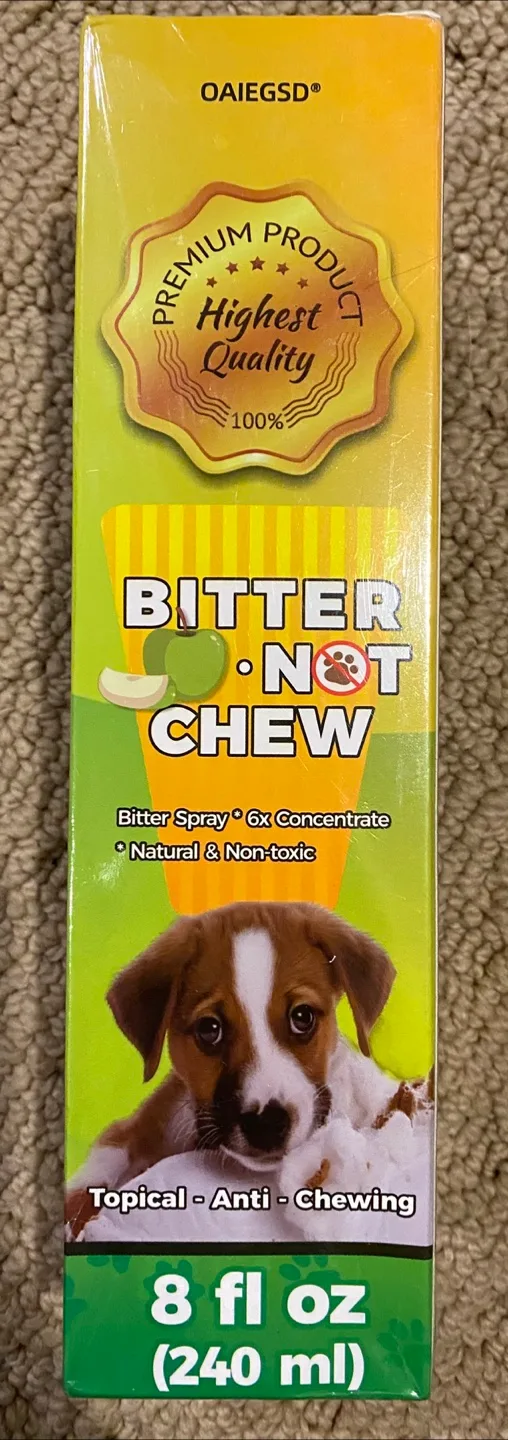 OAIEGSD Bitter Spray - Stops Chewing (8 fl oz) NEW