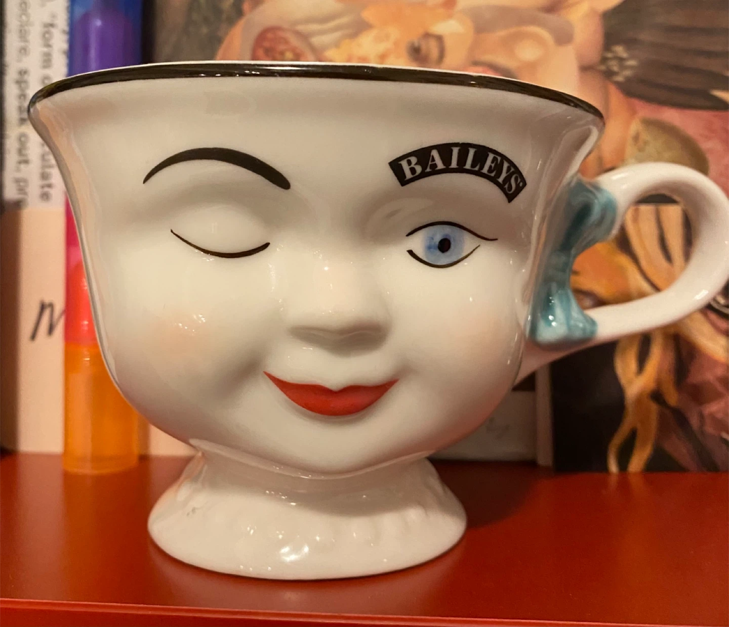 Baileys Face Mug – Cute Vintage Novelty Cup - photo 3