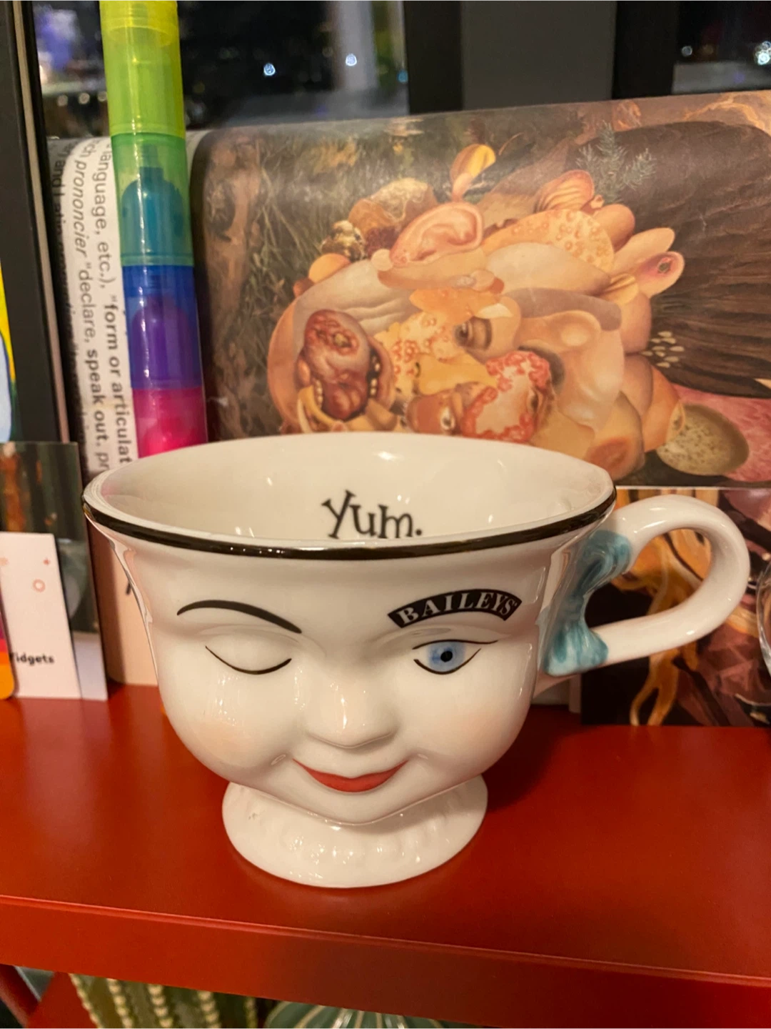 Baileys Face Mug – Cute Vintage Novelty Cup - photo 2