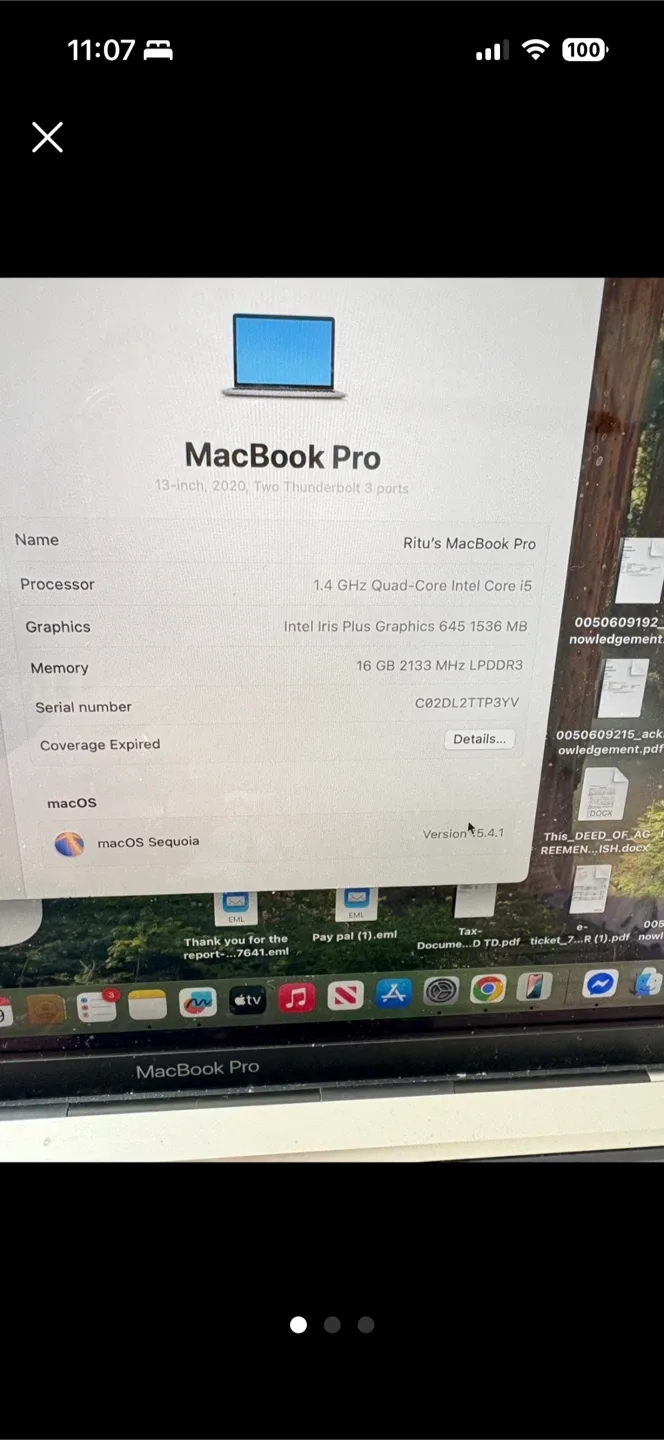 #’cleanout’ Apple MacBook Pro 13-inch image indicator(3)