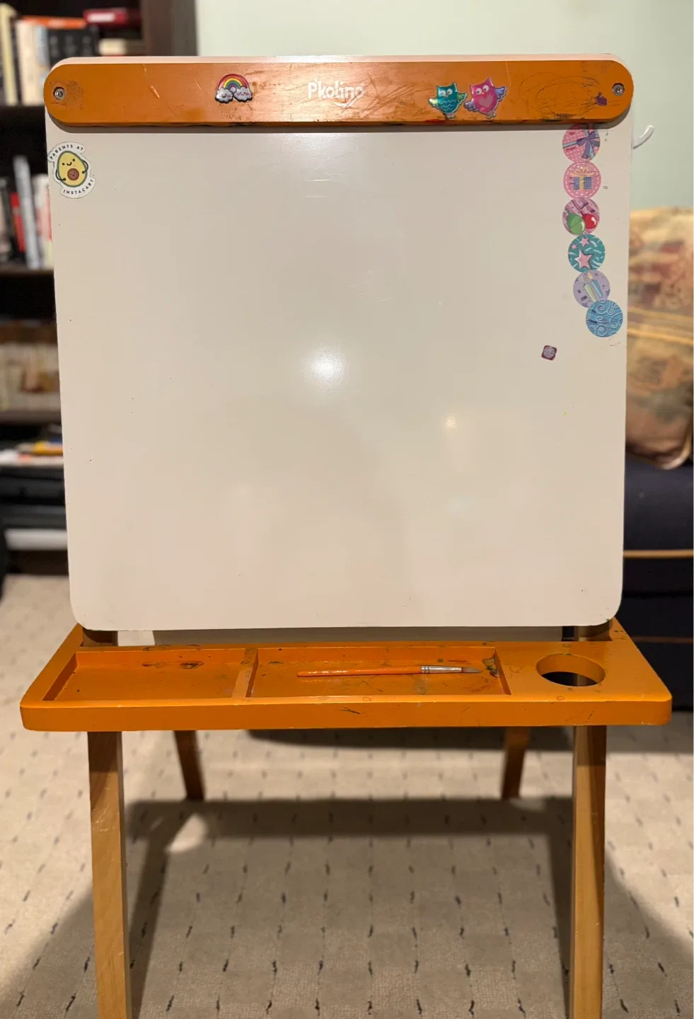 Pkolino Easel with Chalkboard & Whiteboard