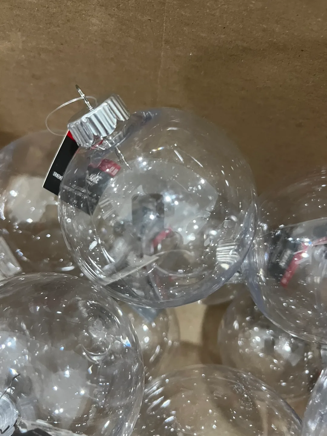 40 NEW DIY CHRISTMAS ORNAMENTS PLUS 8 GLASS ORNAMENTS image indicator(5)