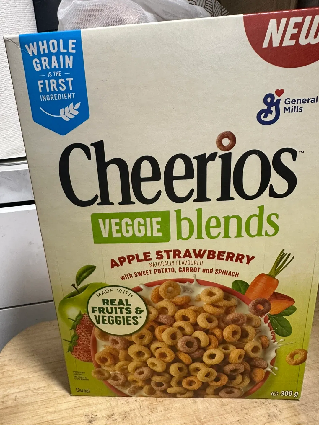 Cheerios Veggie Blends Apple Strawberry Cereal#cleanout
