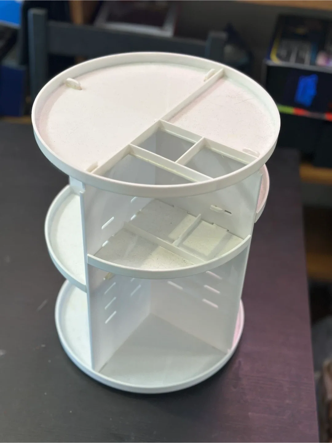 Lazy Susan Organizer #cleanout