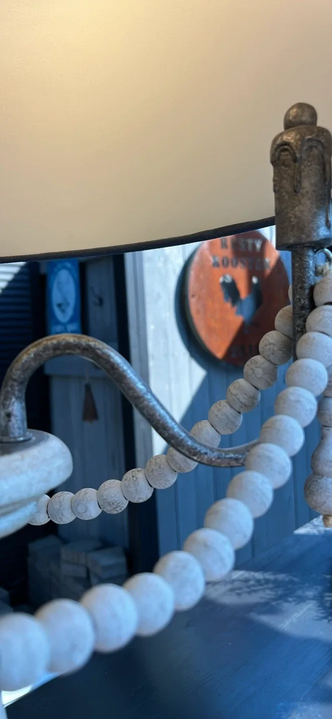 Pair of Navy Blue Lamps - 32" Height image indicator(5)