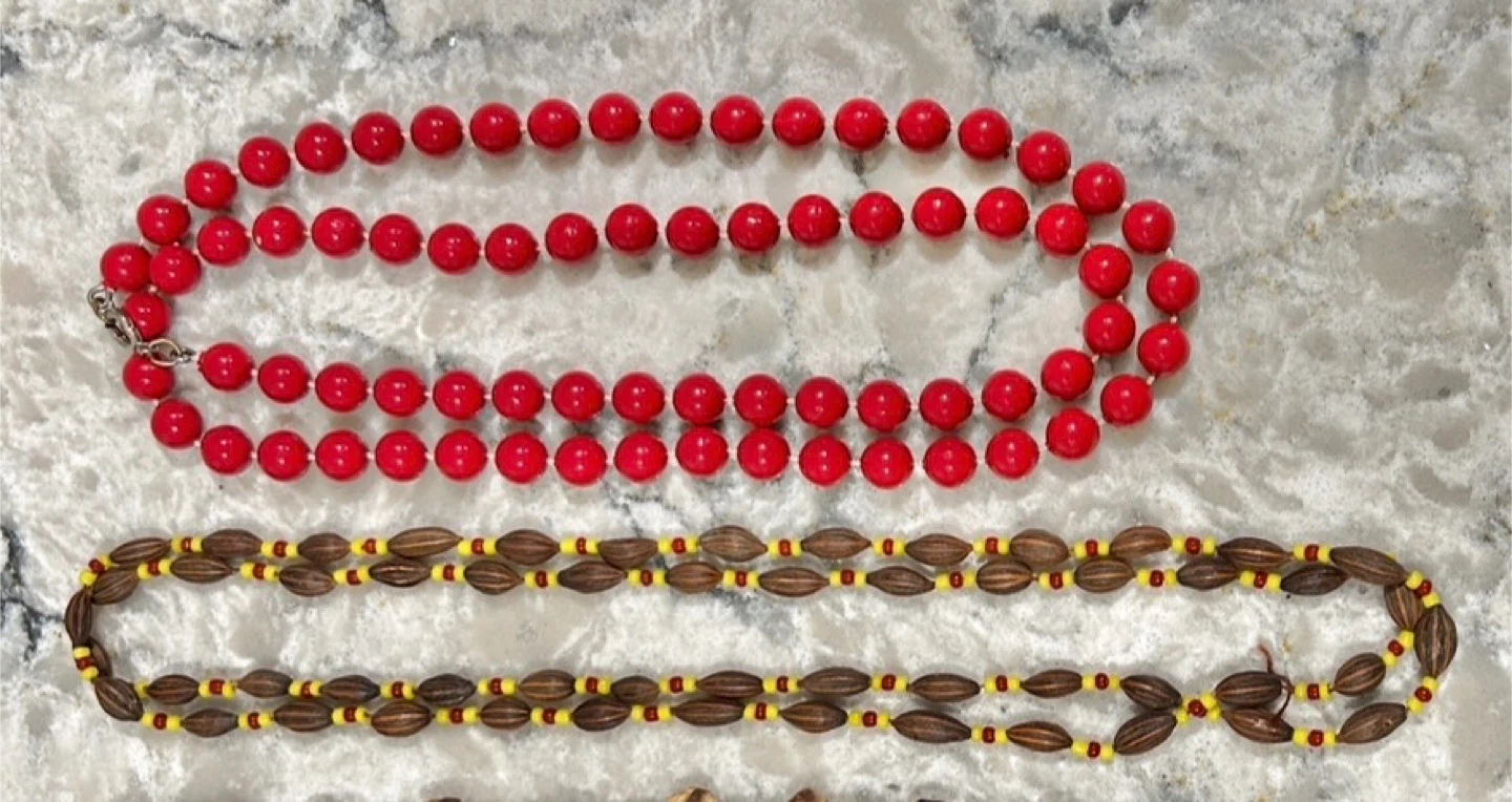 Pair Beaded Necklaces