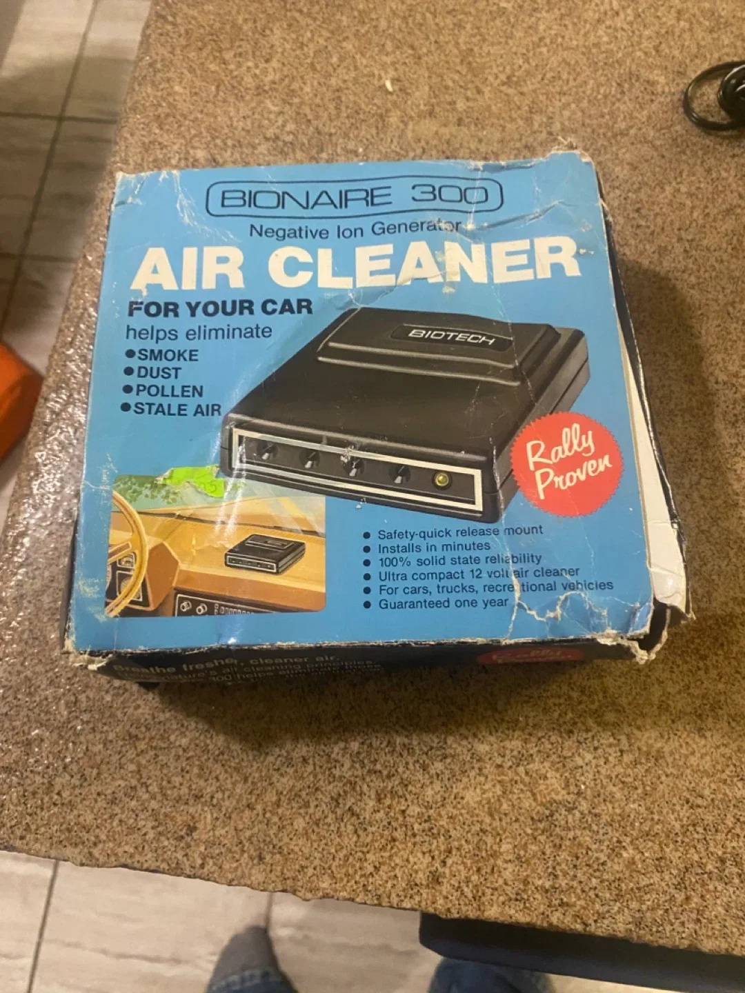 Bionaire 300 Negative Ion Generator Air Cleaner – Brand New