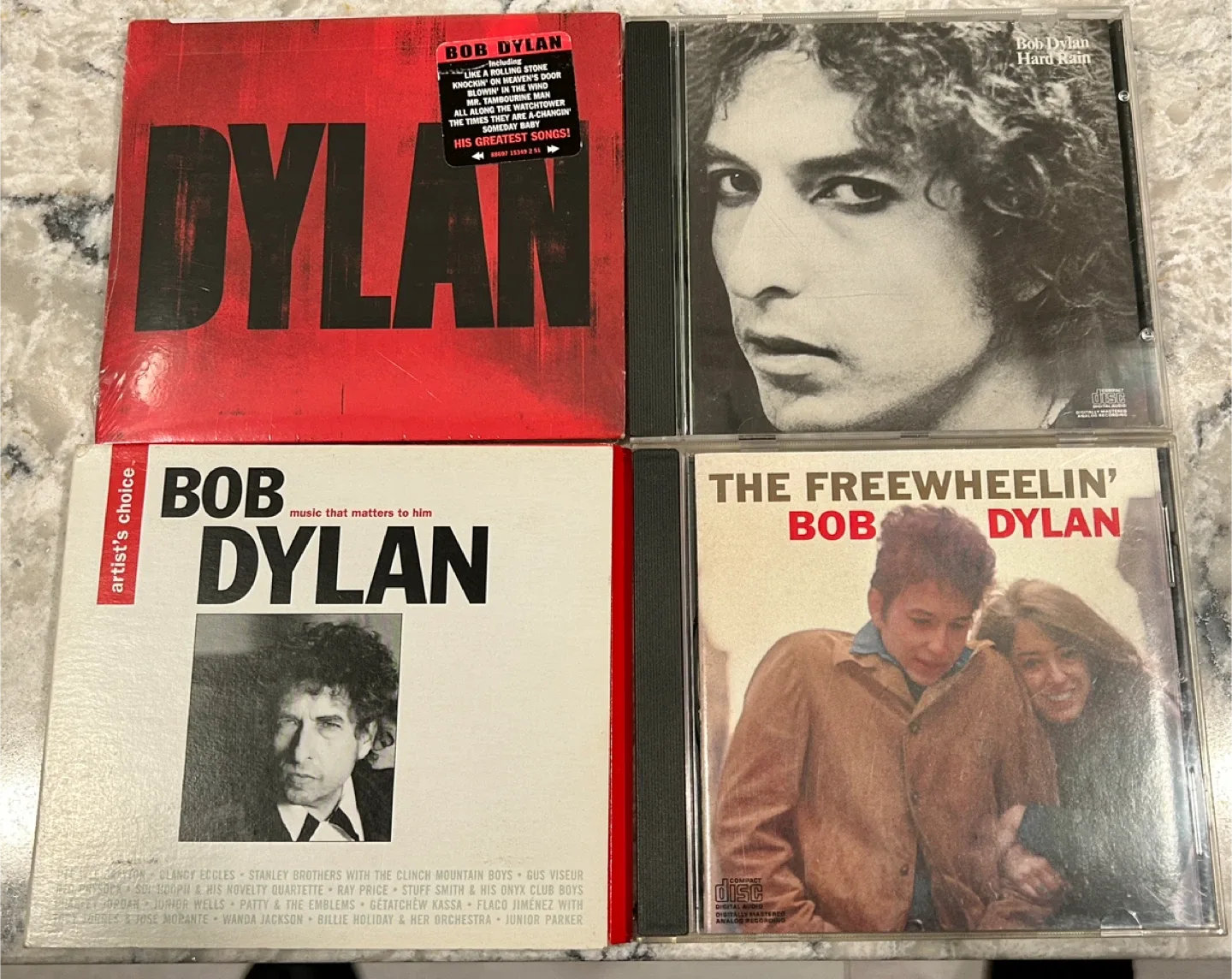 Bob Dylan CD Lot - 4 Albums