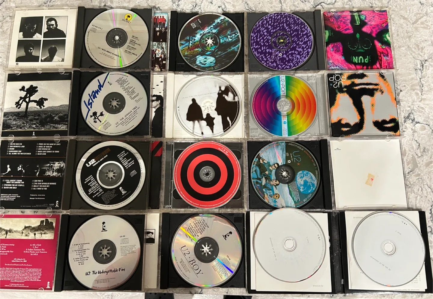 U2 CD Collection (12 total) - Zooropa, Pop, Joshua Tree & More! image indicator(3)