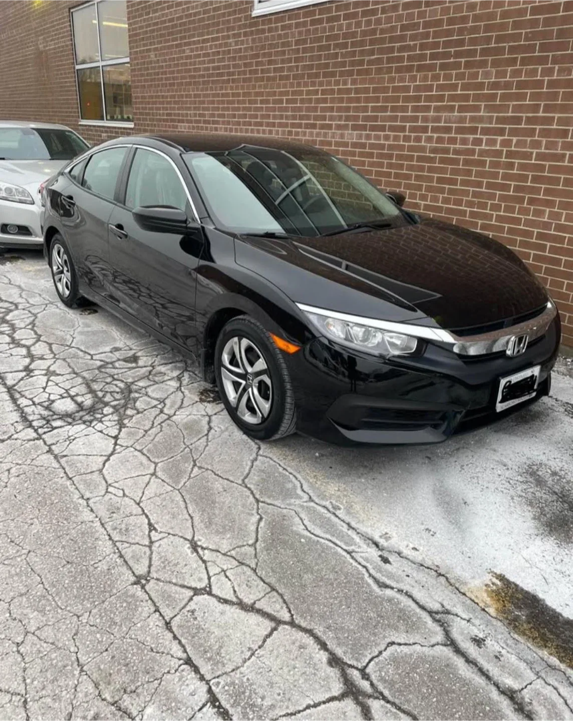 2018 Honda Civic LX - Black