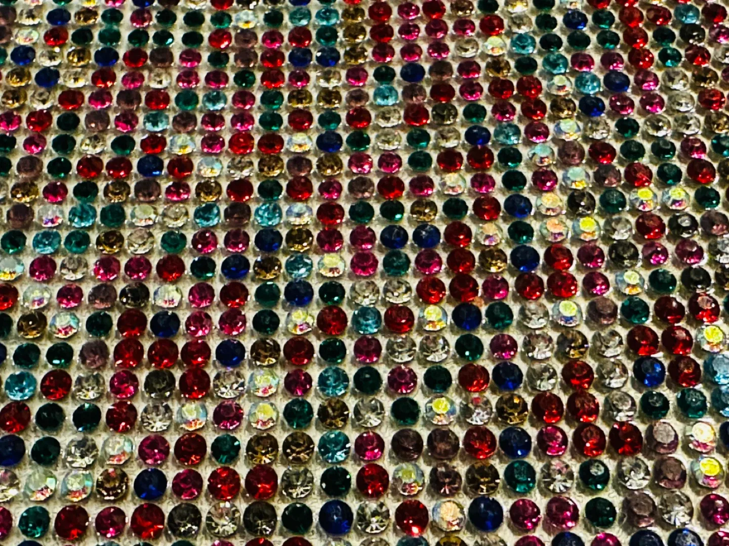 ✨ Rhinestone Business Card / ID Holder – Sparkly Multi-Color image indicator(4)