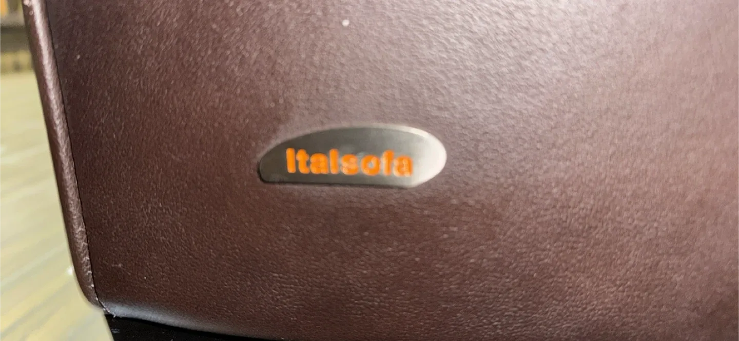 Italsofa Brown Leather Sofa image indicator(2)