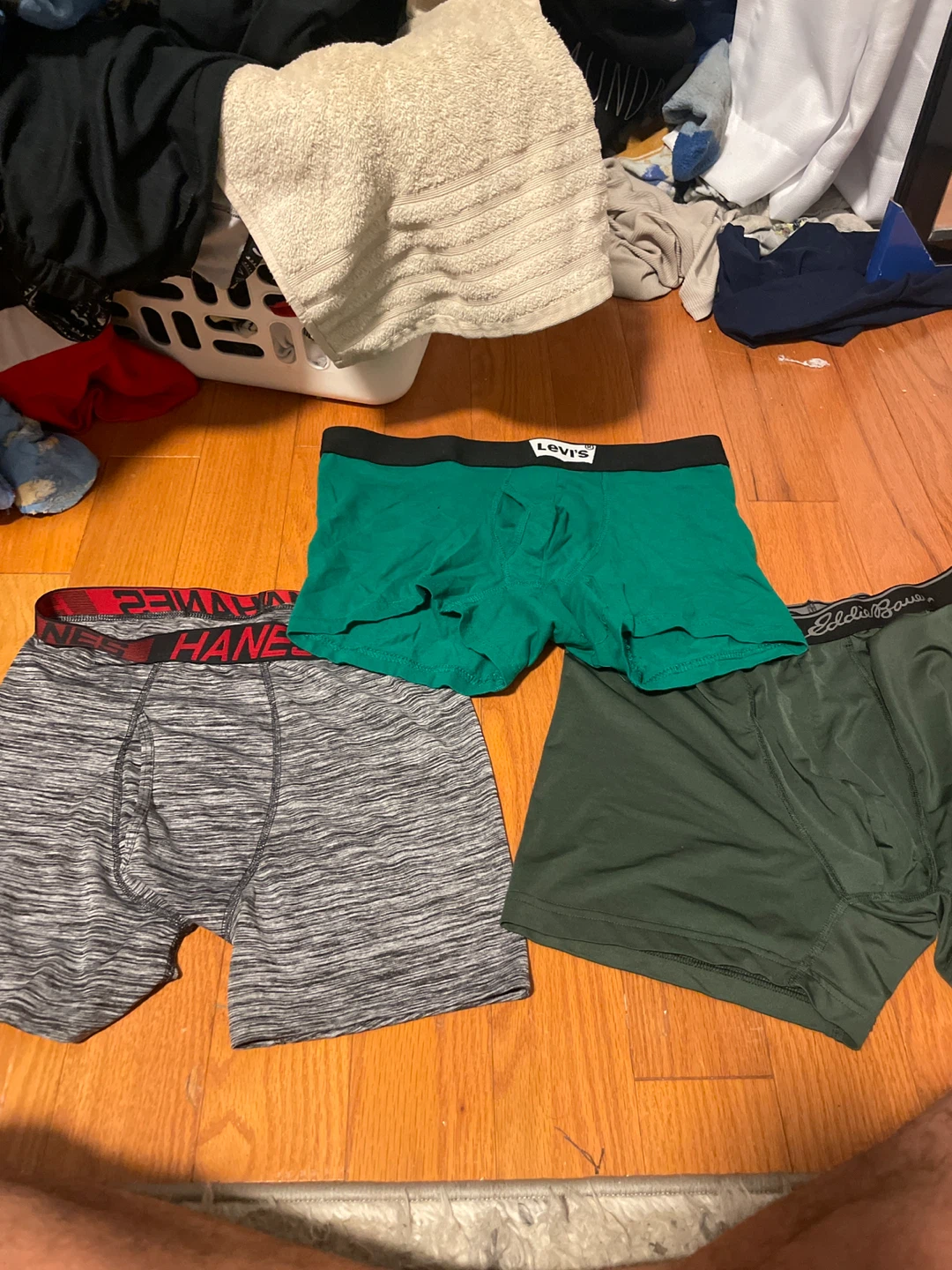 Men's Underwear Bundle: Hanes, Levi's, Eddie Bauer - photo 2