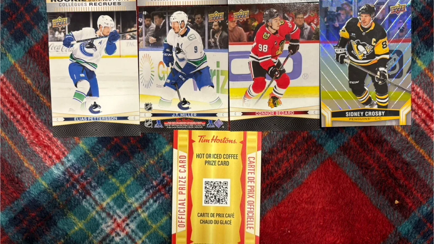 Tim Hortons Hockey Cards + Coffee Prize Card image indicator(4)