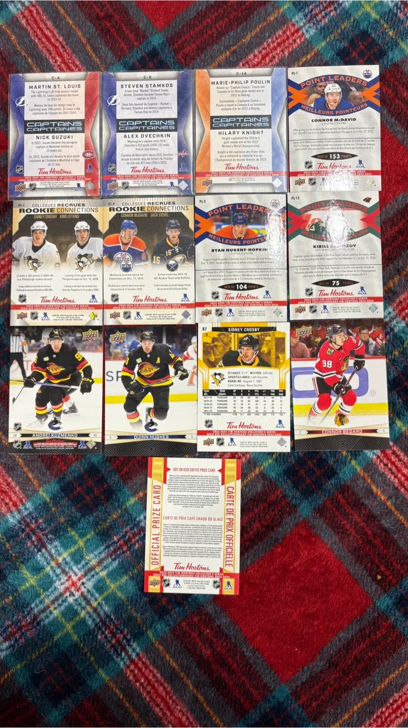 Tim Hortons Hockey Cards + Coffee Prize Card image indicator(5)