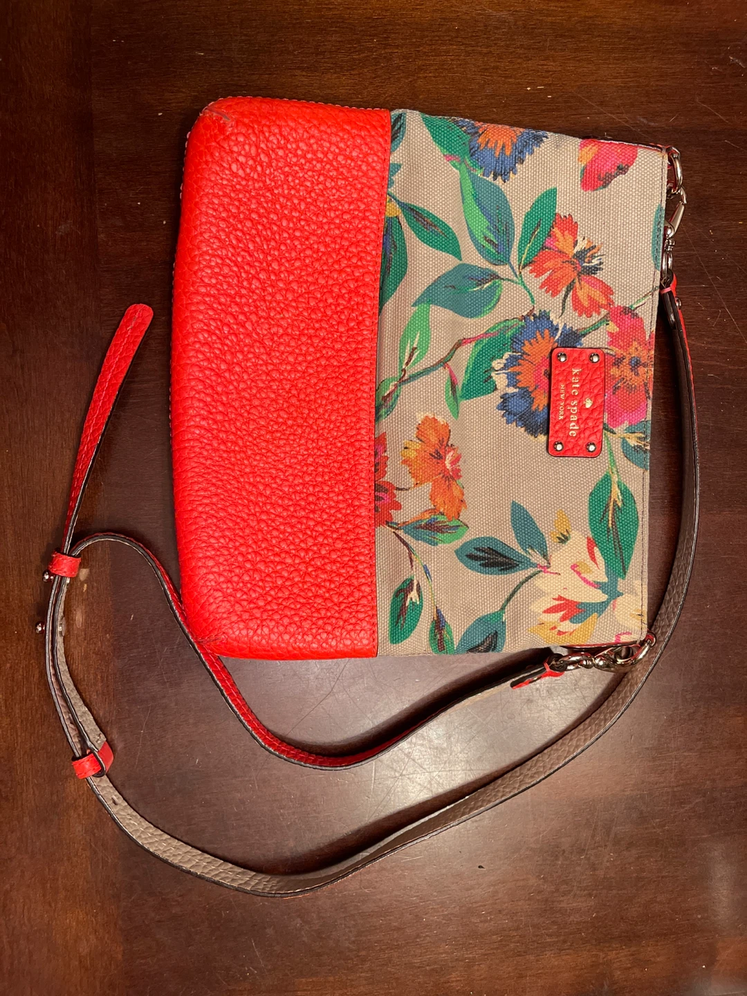 Kate Spade Floral Crossbody Bag