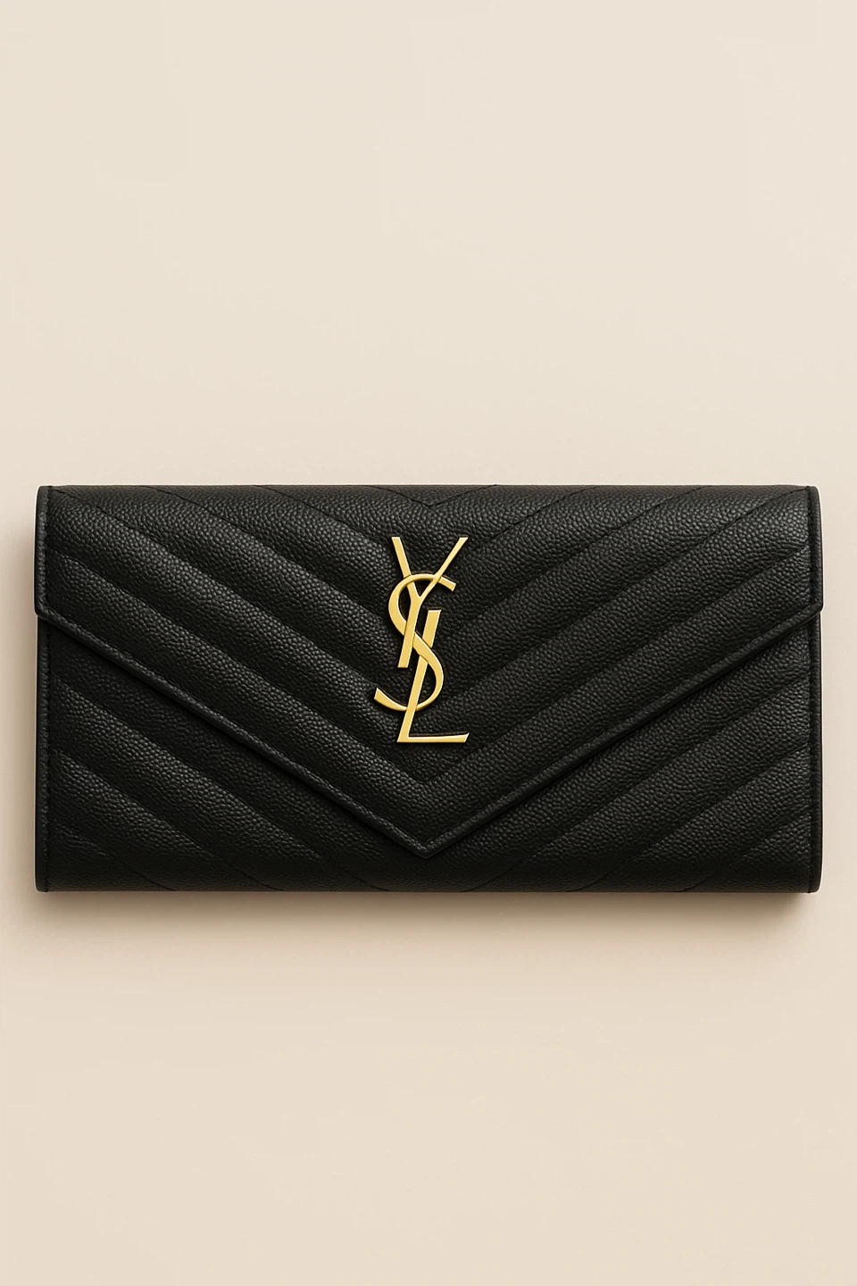 Saint Laurent Black Leather Wallet - photo 3