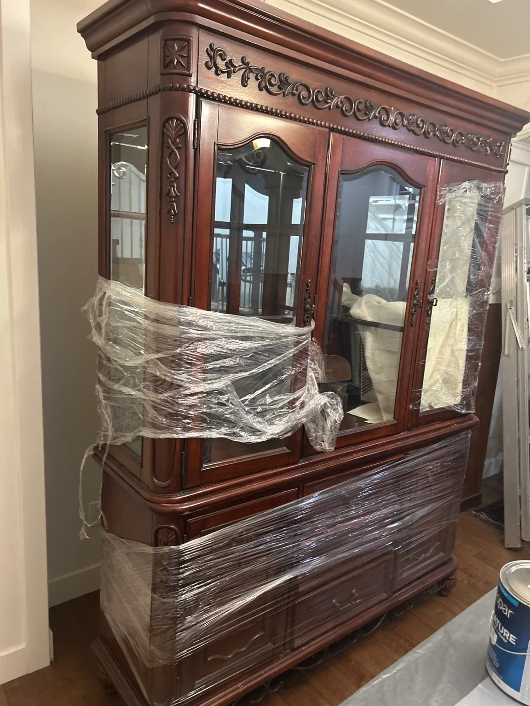 Wooden China Cabinet