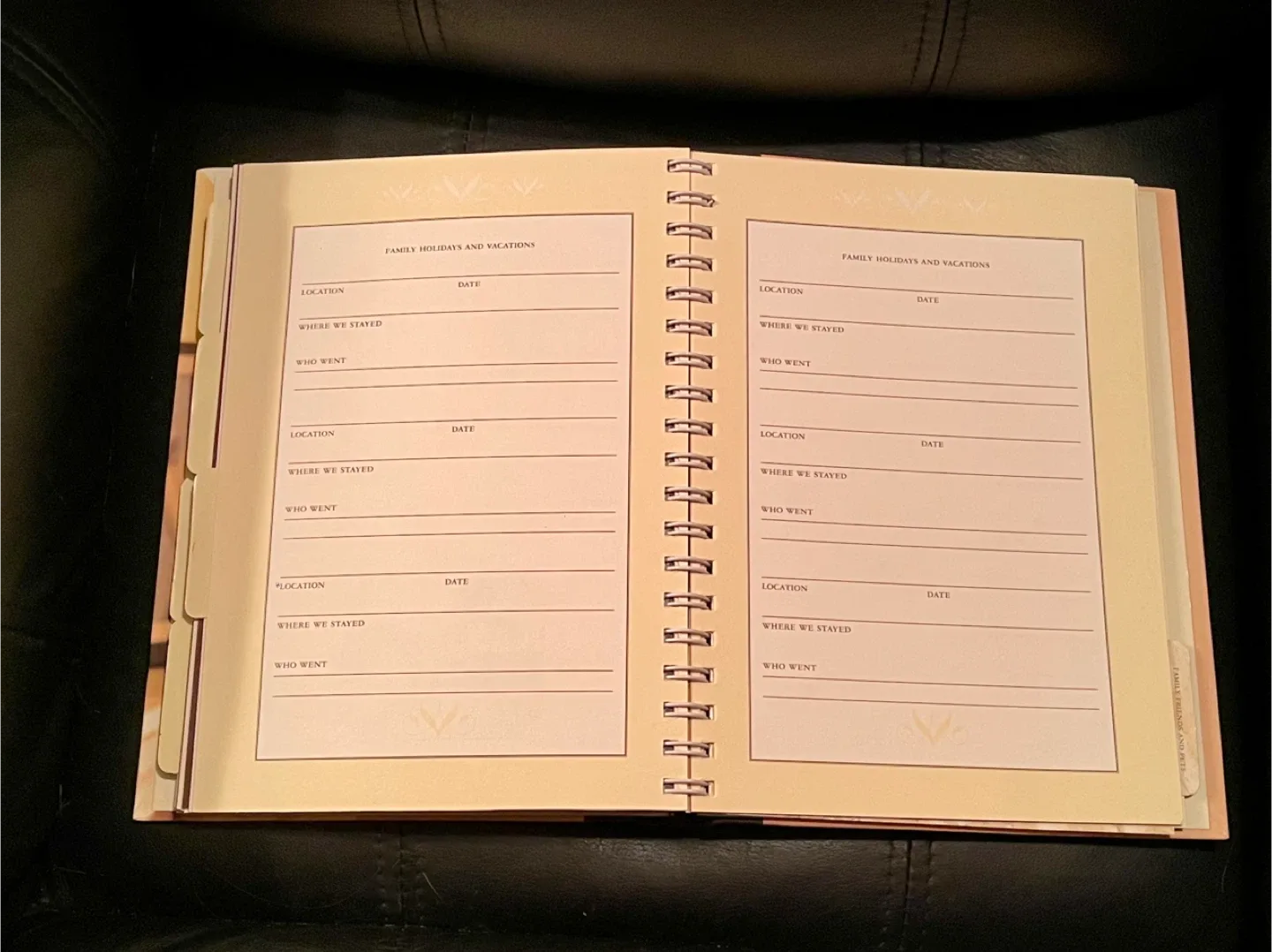 #cleanout NEW Our Family History Log Book image indicator(4)