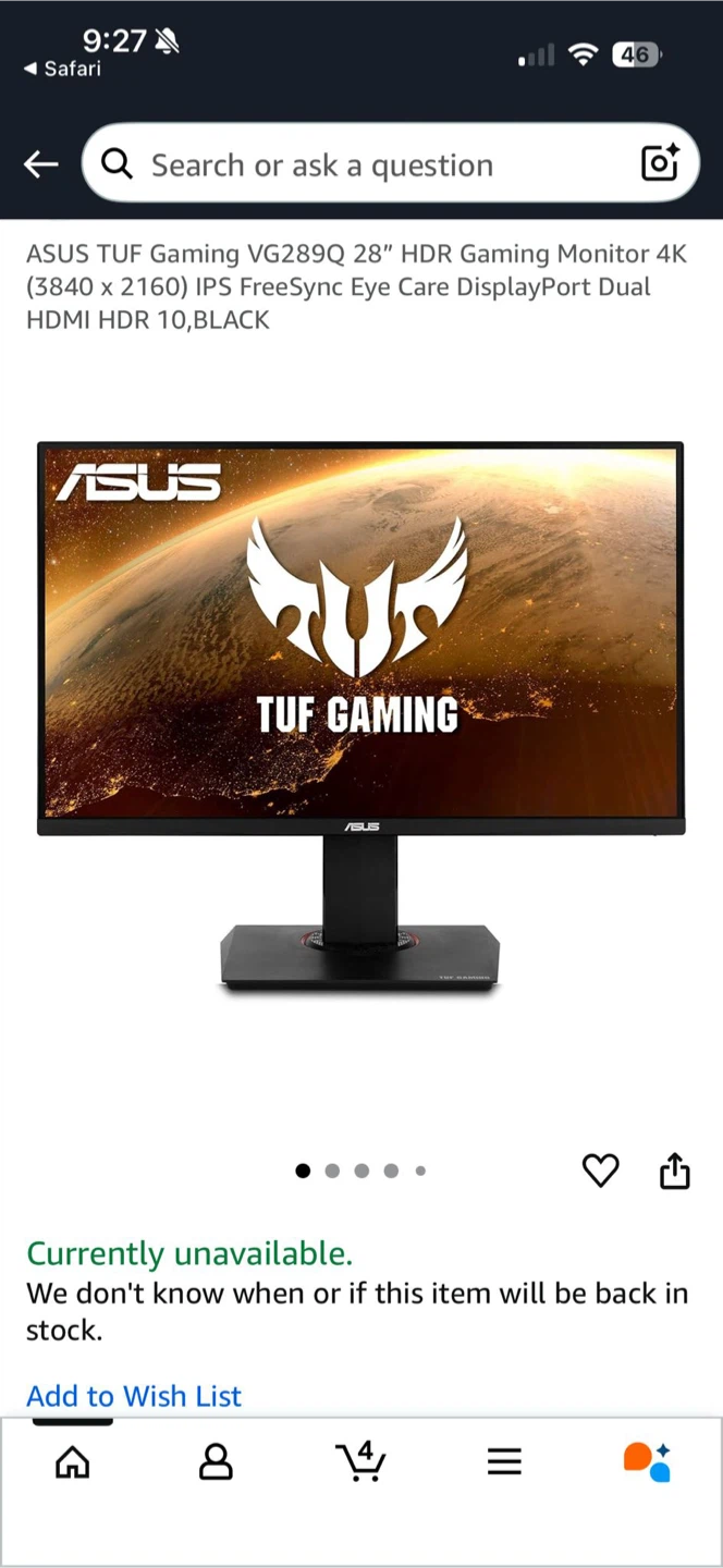 ASUS TUF Gaming Monitor - photo 4