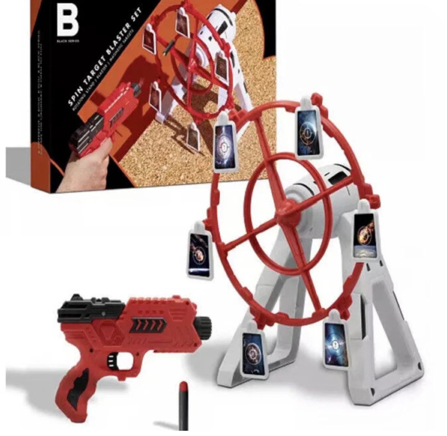 Black Series Spin Target Blaster Set