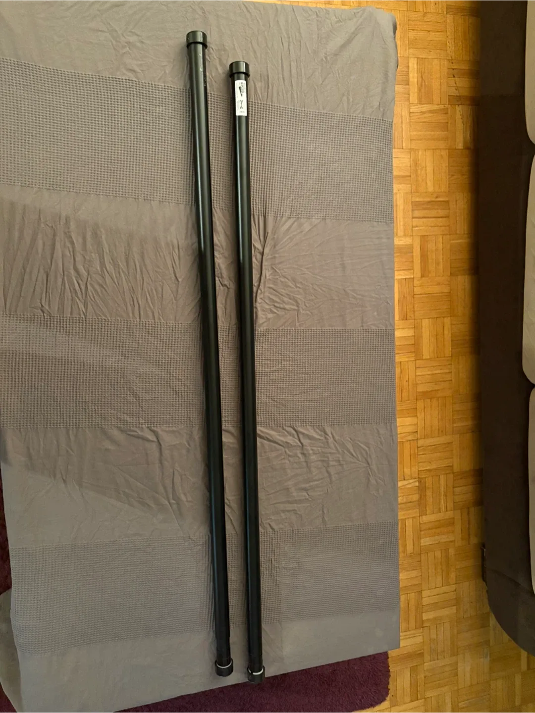 IKEA BEKRÄFTA Curtain Rod, Black