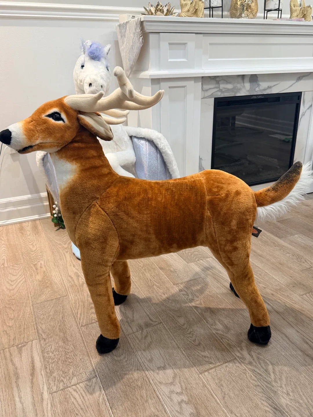 Stuffed Plush Reindeer- Melissa & Doug