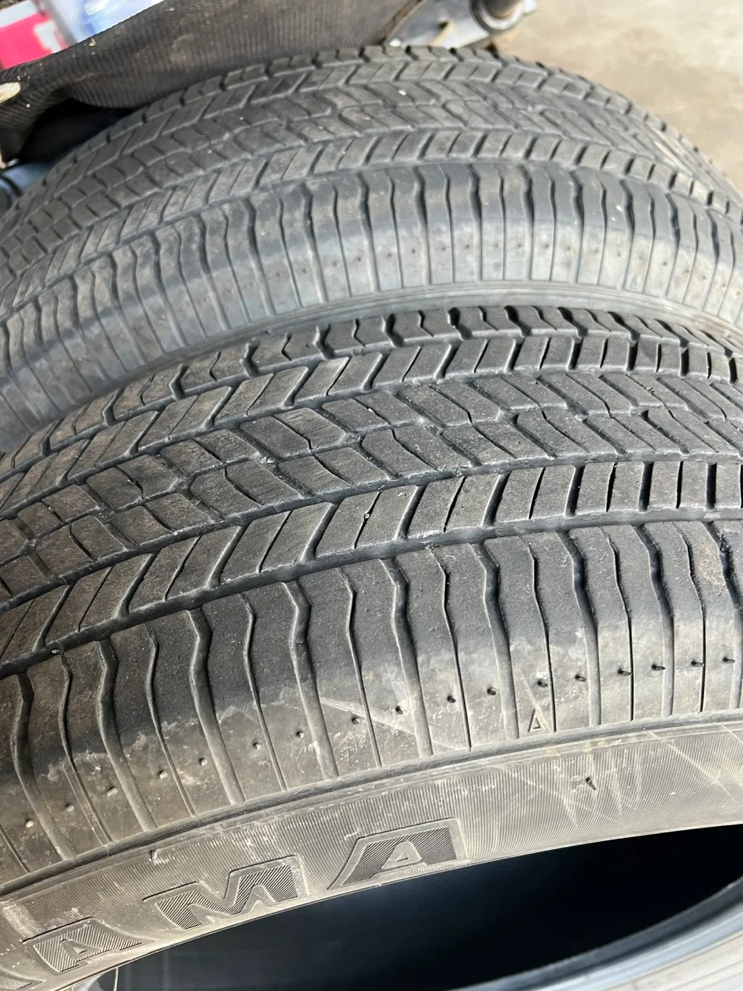 2 All season tires Size. 215/70R16