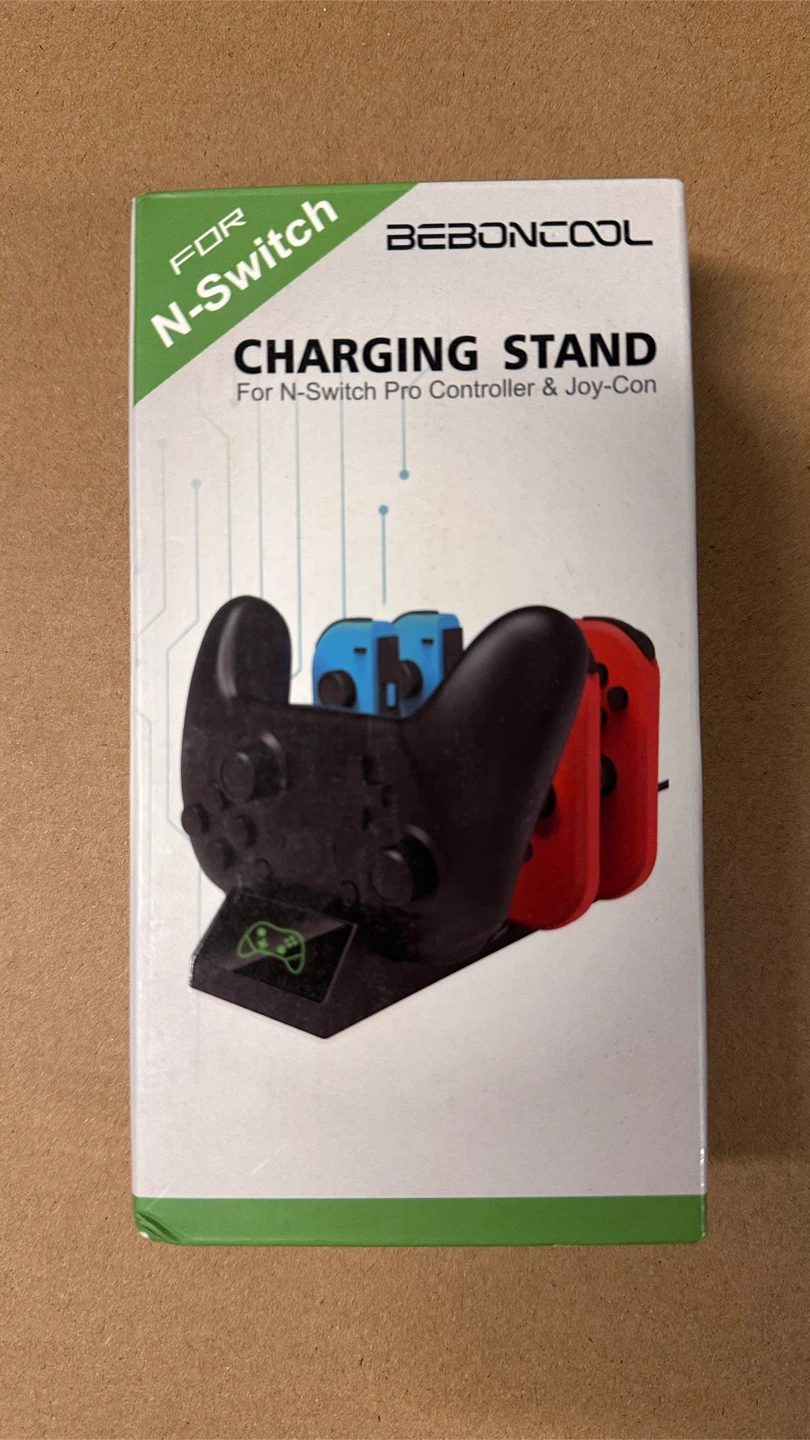 Beboncool Charging Stand for N-Switch Pro Controller & Joy-Con - photo 2