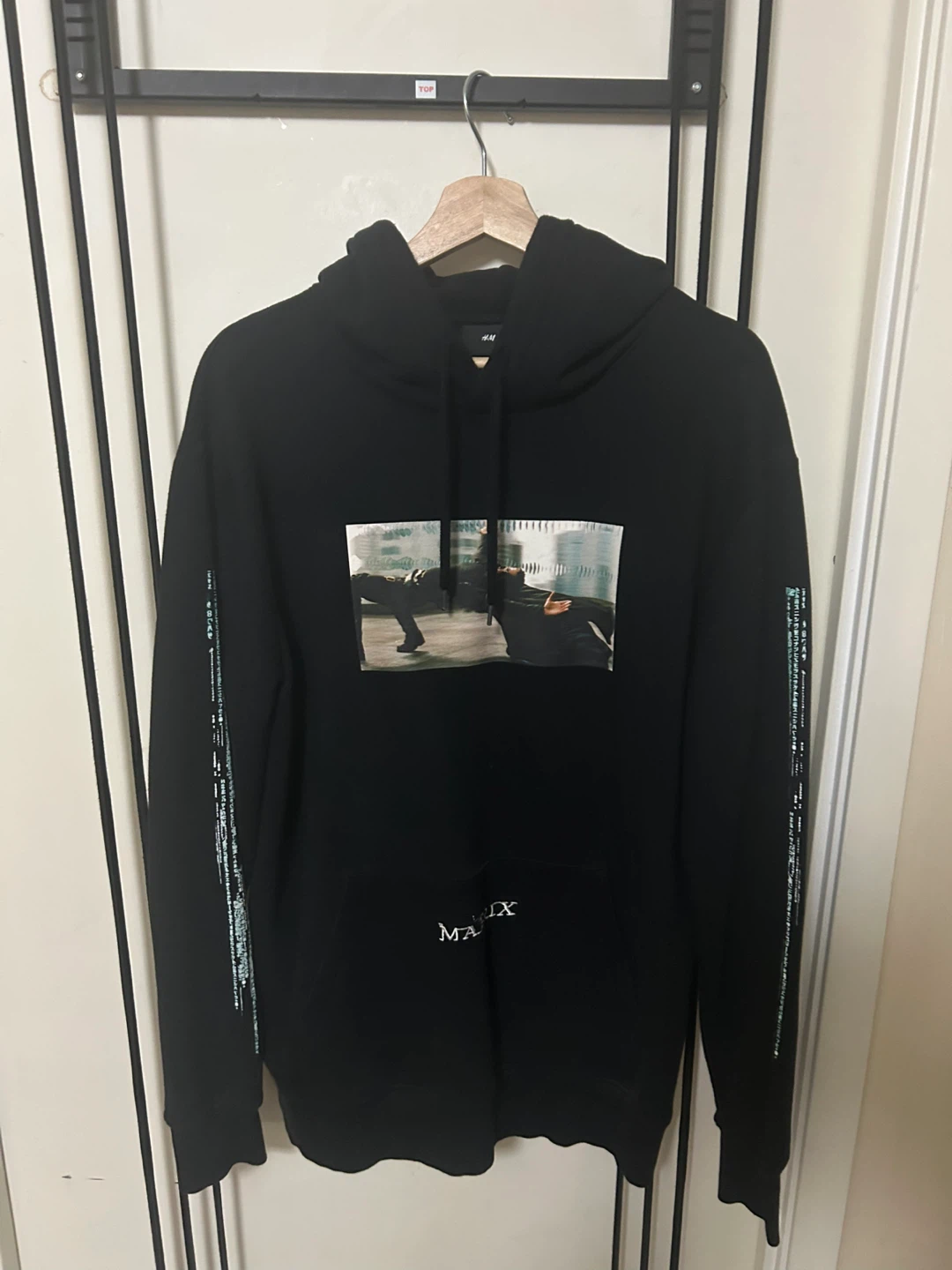 H&M The Matrix Black Hoodie