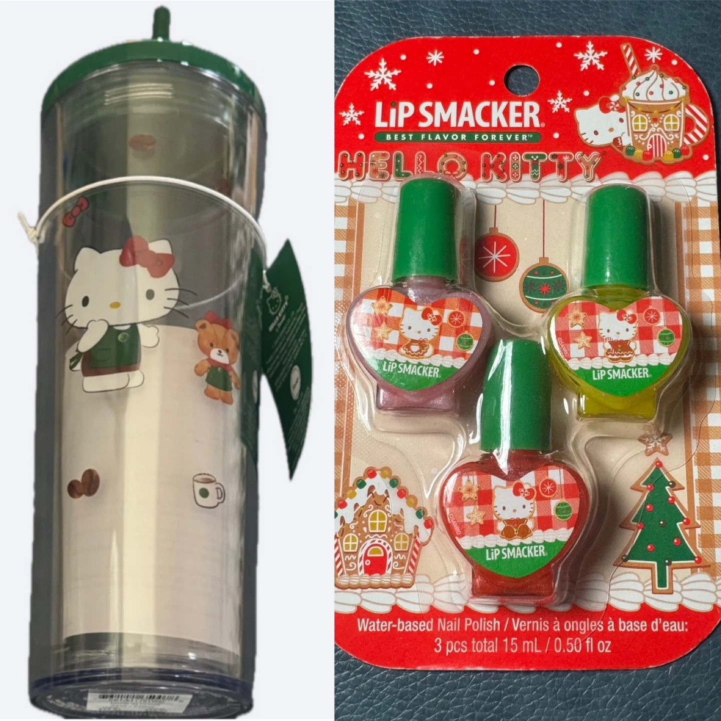 (LAST)NEW Starbucks X Hello Kitty Cold Cup + FREE 🎁