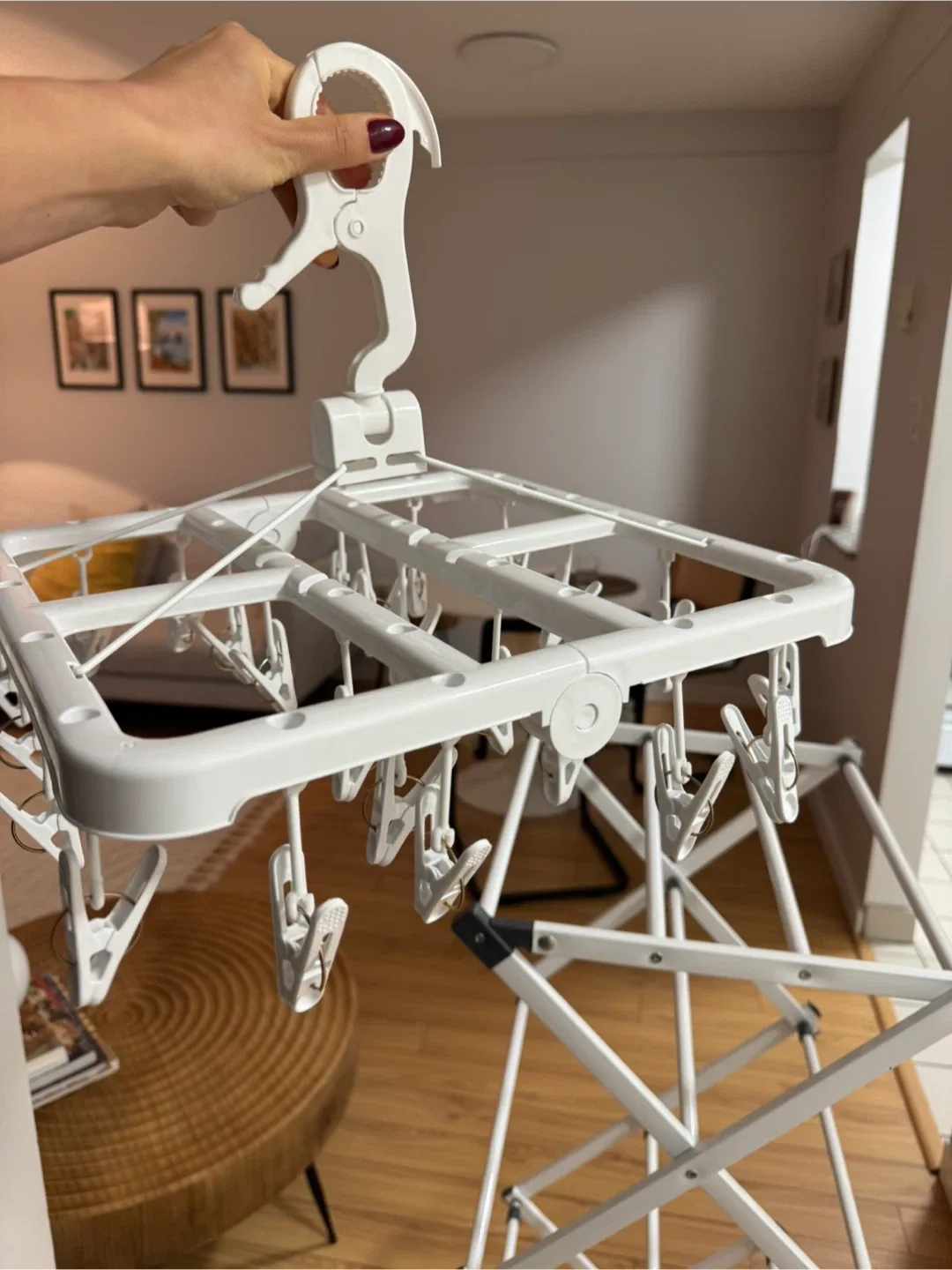 Folding Clothes Drying Racks ( a set of two) image indicator(2)