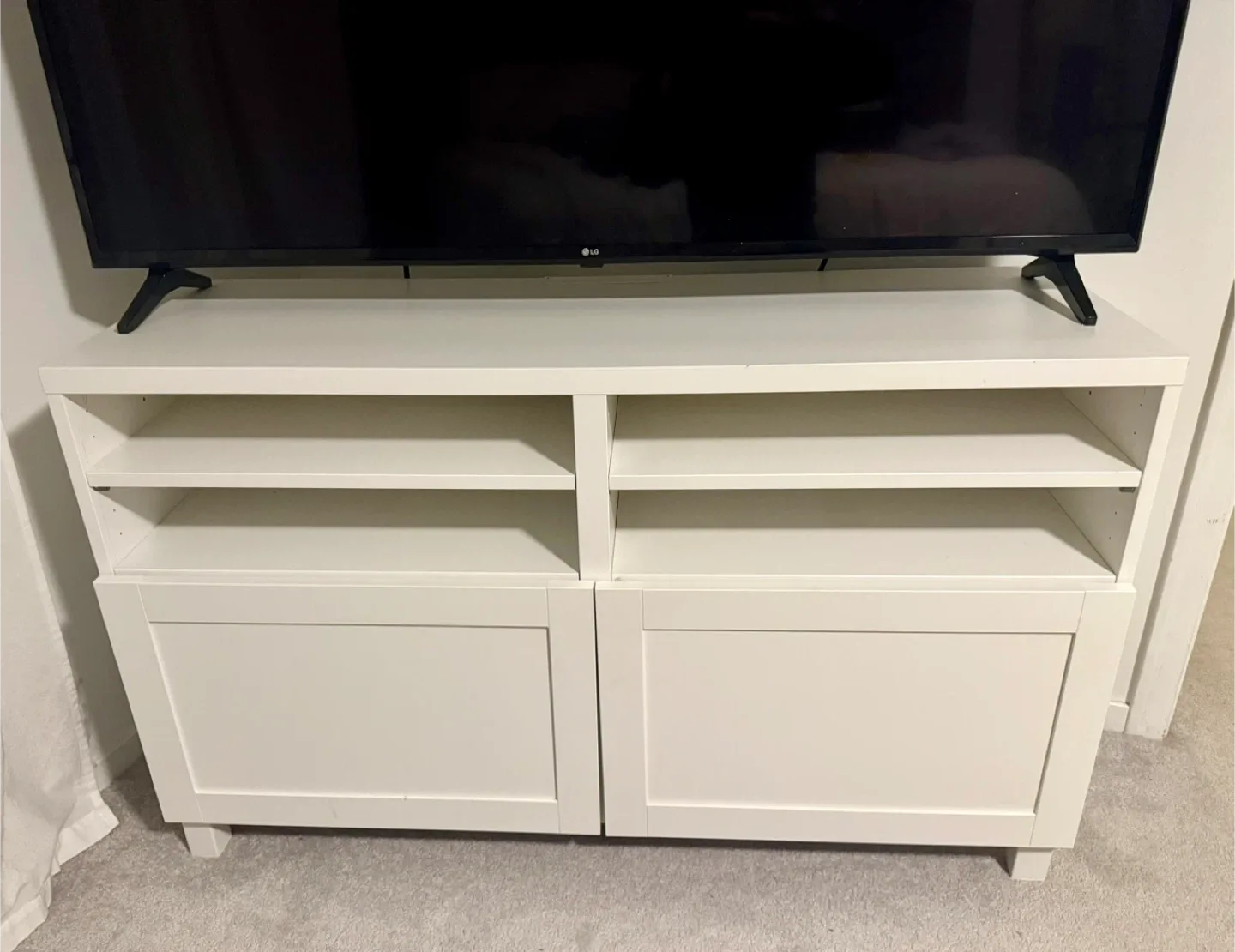 White TV Stand image indicator(3)