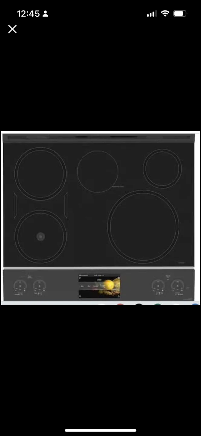 New GE PHS93XYP7FS 30"Front-Control Induction Range image indicator(2)