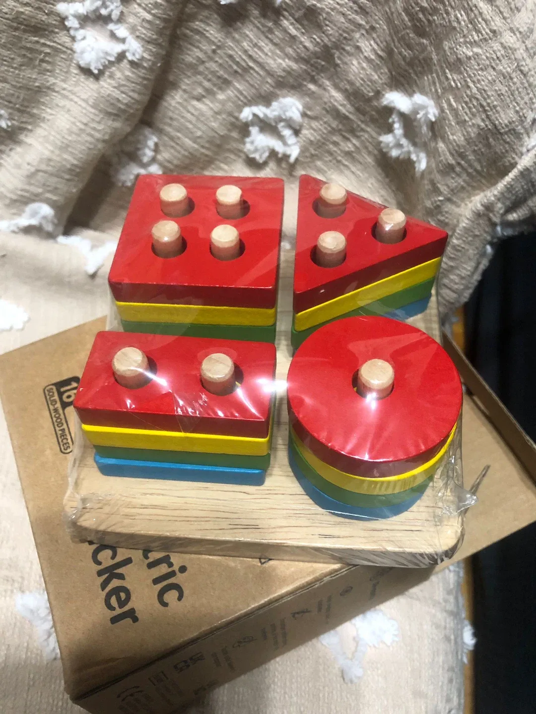 Boxiki Kids Geometric Stacker - New in Box! image indicator(3)