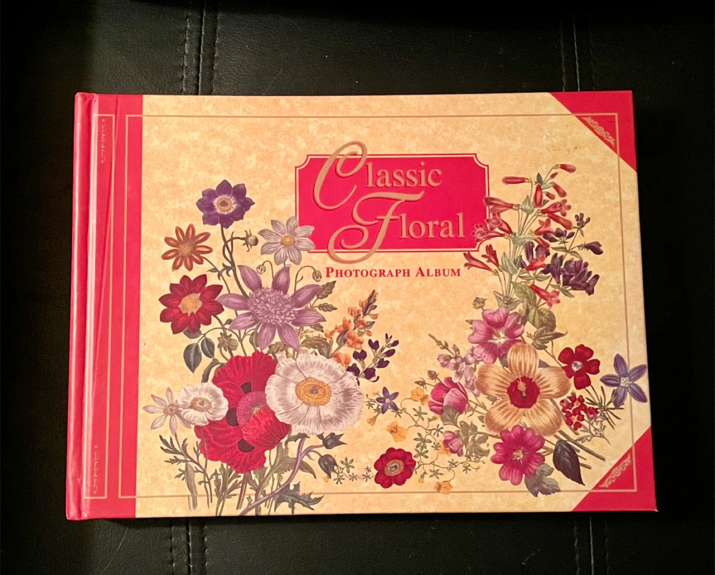 #cleanout NEW Classic Floral Photograph Album
