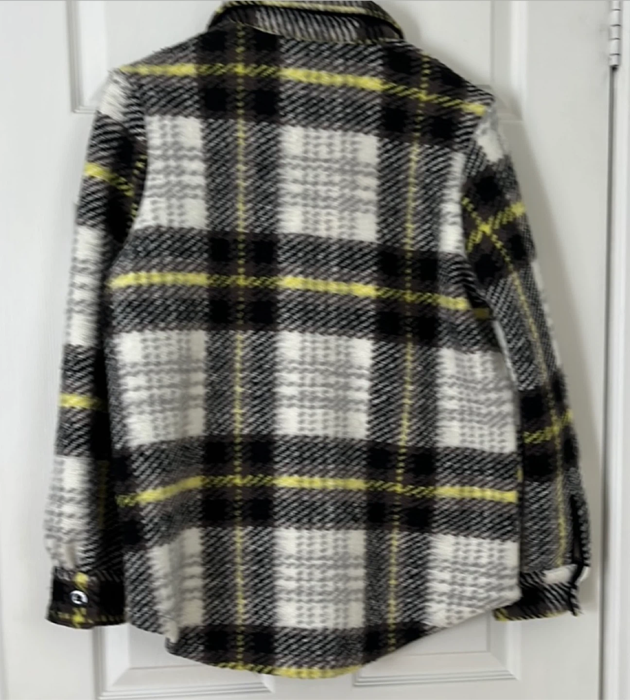 Calvin Klein Jeans Plaid Shacket - Size M - photo 3