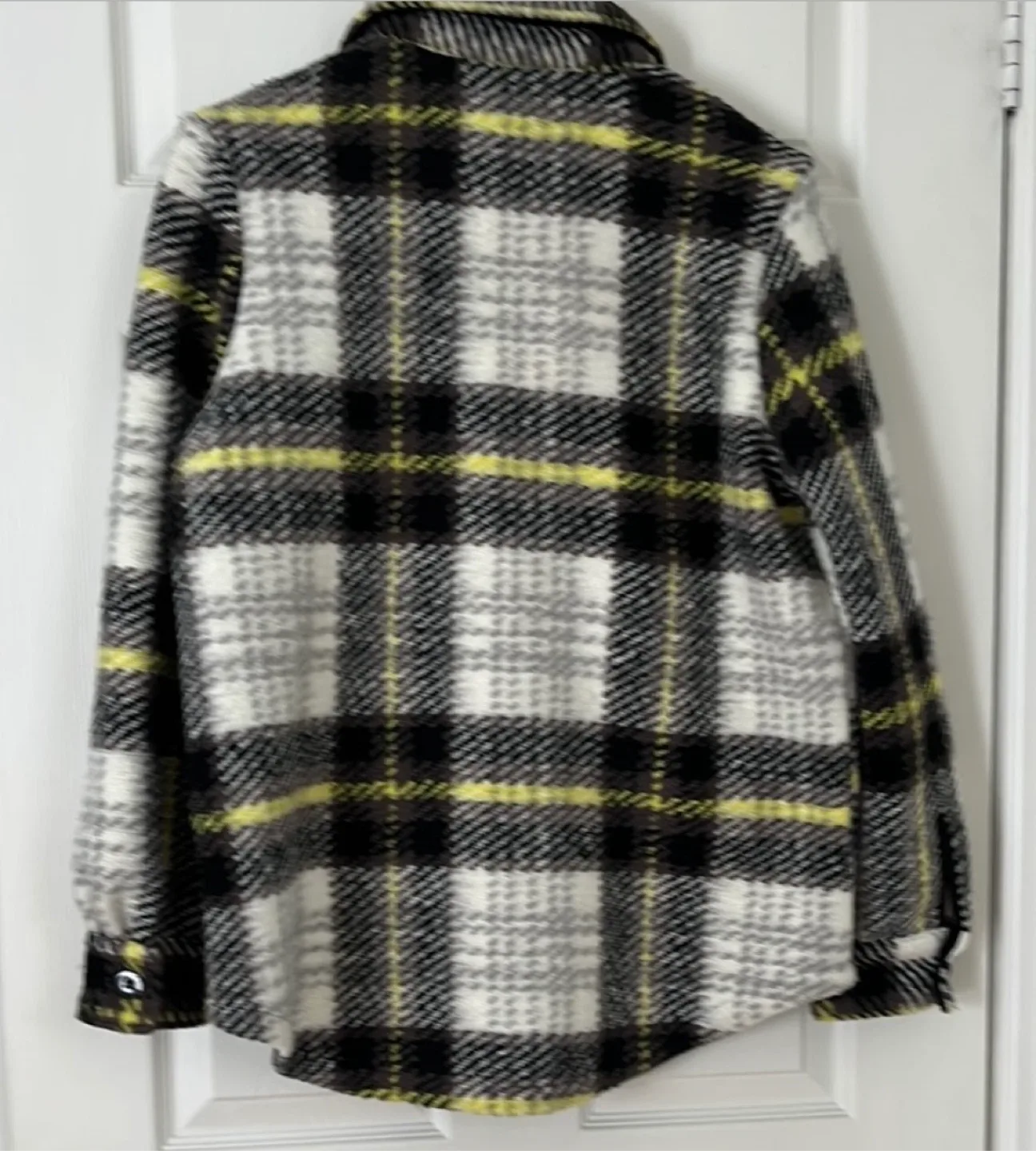 Calvin Klein Jeans Plaid Shacket - Size M image indicator(3)
