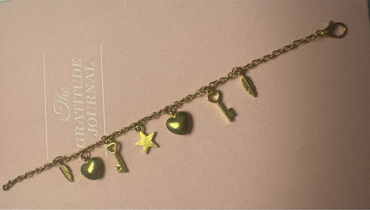 Gold Charm Bracelet image indicator(3)