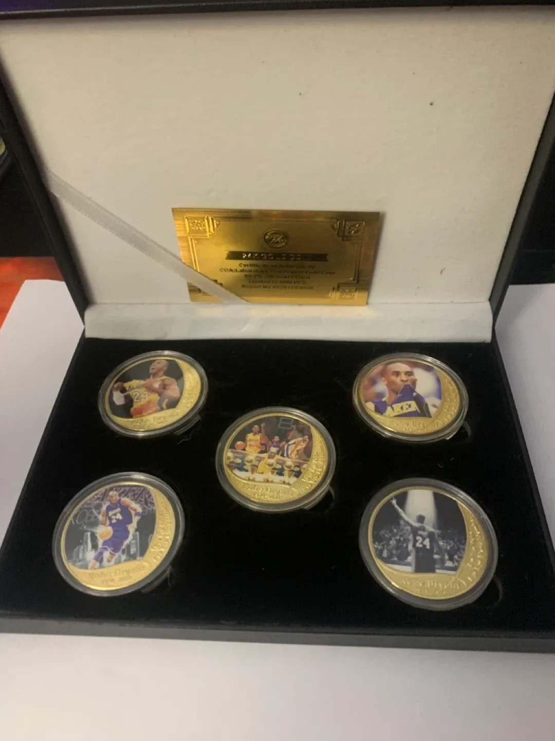Kobe Bryant Gold Coin Set #Cleanout