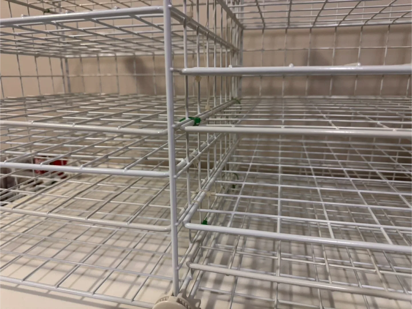 White Wire Scrapbook paper storage